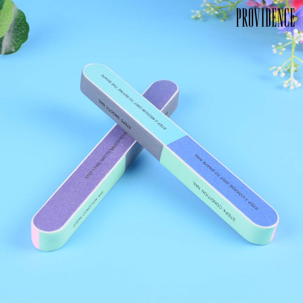 Providence 6Pcs Professional Double Sided Nail File Fingernail Buffer Dead Skin Remover