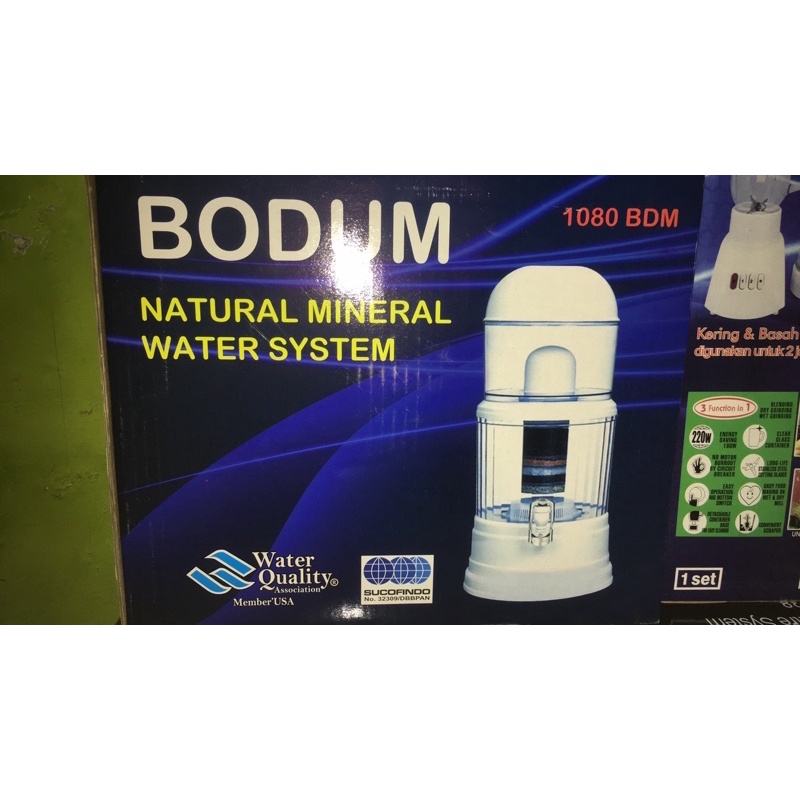 BODUM NATURAL MINERAL WATER SYSTEM