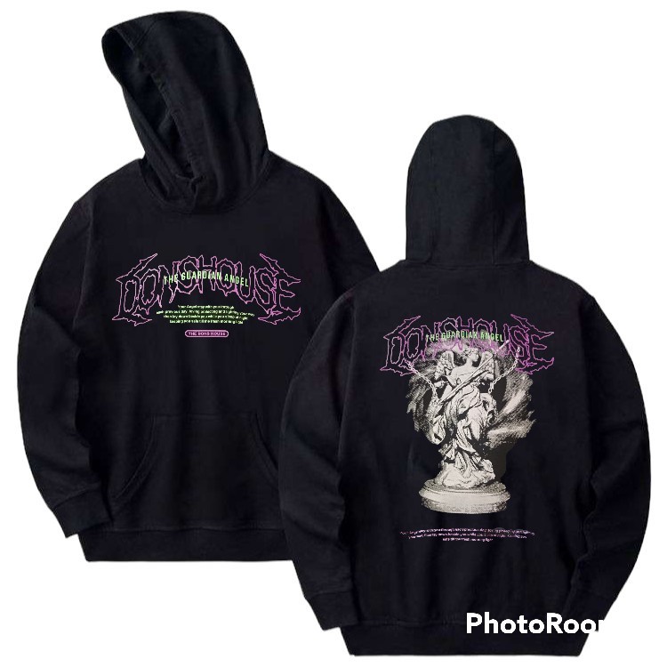 Hodie pria distro terlaris 2022 original product bisa cod / Jaket Sweater Hoodie Pria Bordir Font Metal Aesthetic Parah Ori Distro