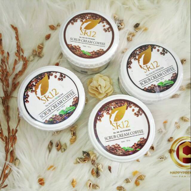 SCRUB CREAM COFFEE / SABUN COFFE SR12/ LULUR BADAN KOPI SCRUB