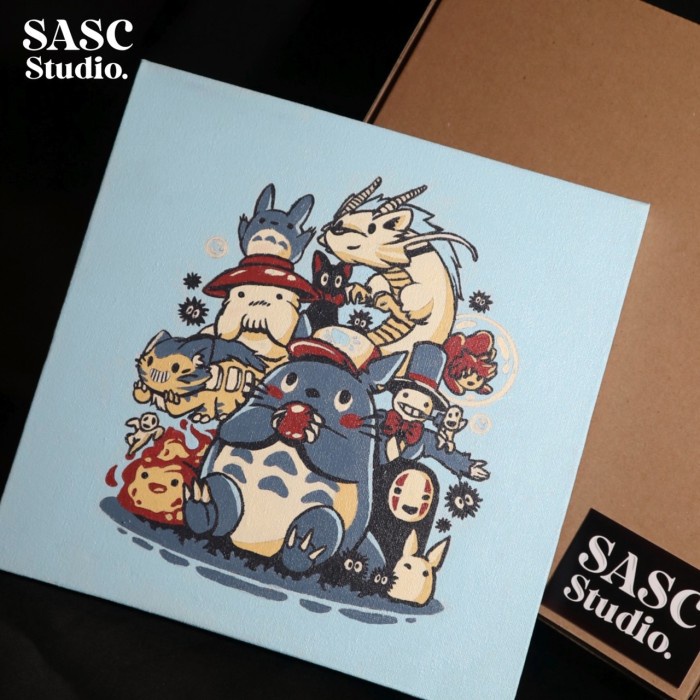 

Produk Terbaru Diy Painting By Number Kerajinan Tangan Sasc Studio Totoro Ghibli