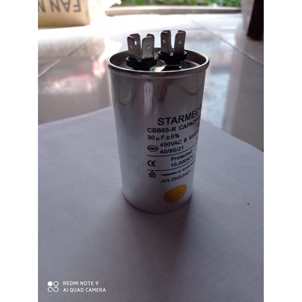 Capacitor 30 uF 450V Kapasitor 30uF