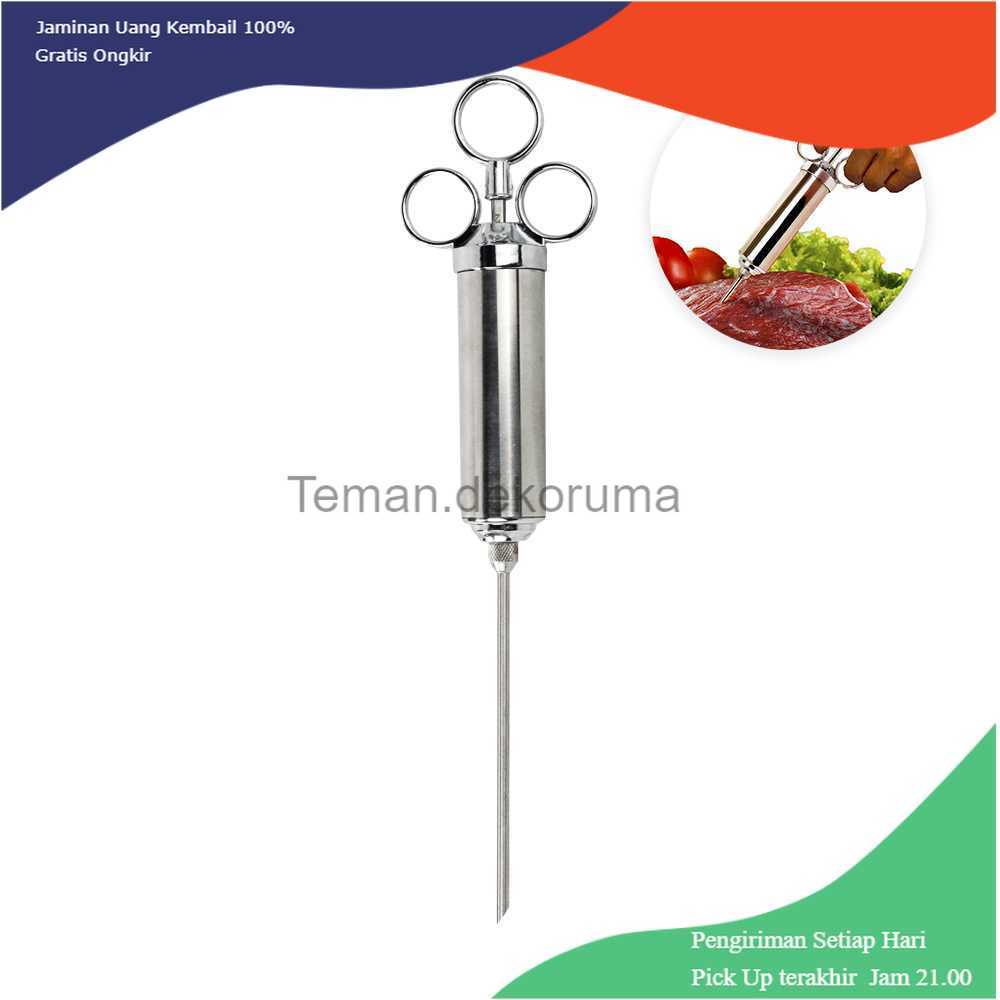 TD-DPR IYouNice Suntik Bumbu Daging Ayam 3 Needles 2 Brush 2OZ - IY1819