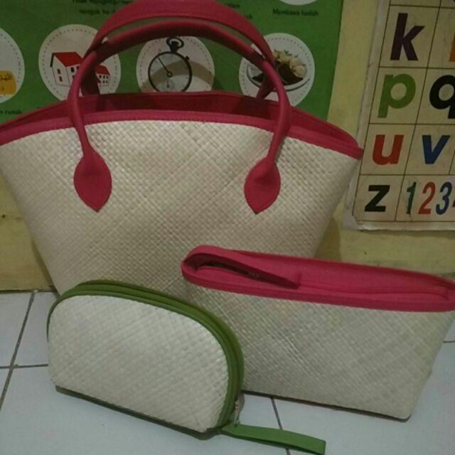 Dt 17153 Tas Model Bakul Anyaman Pandan Bisa Decoupage Kerajinan Tasikmalaya Shopee Indonesia