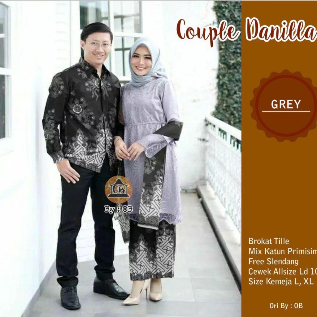 ADA JUMBO XXL EKSTRA | KEBAYA COUPLE MAHESWARI WID BATIK PEKALONGAN ORIGINAL | KEBAYA BROKAT WANITA 
