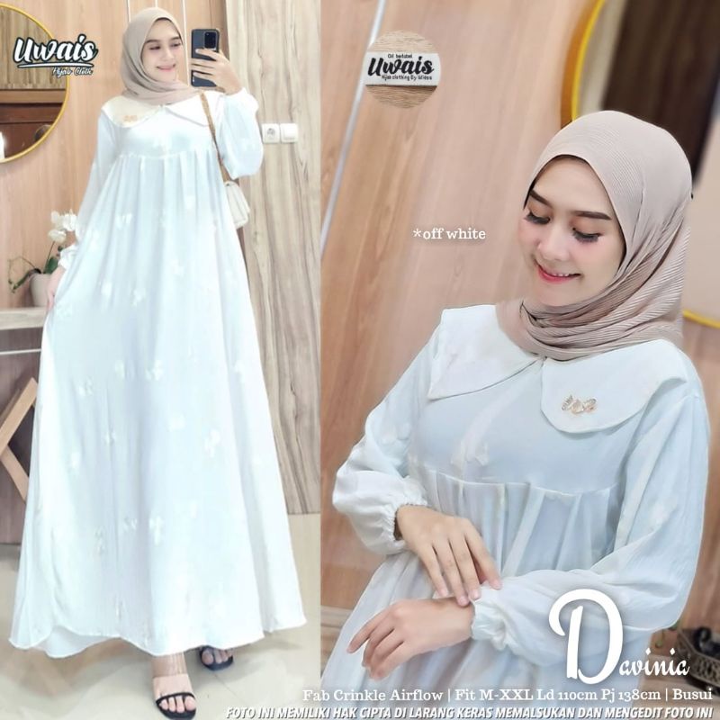 gamis Uwais putih