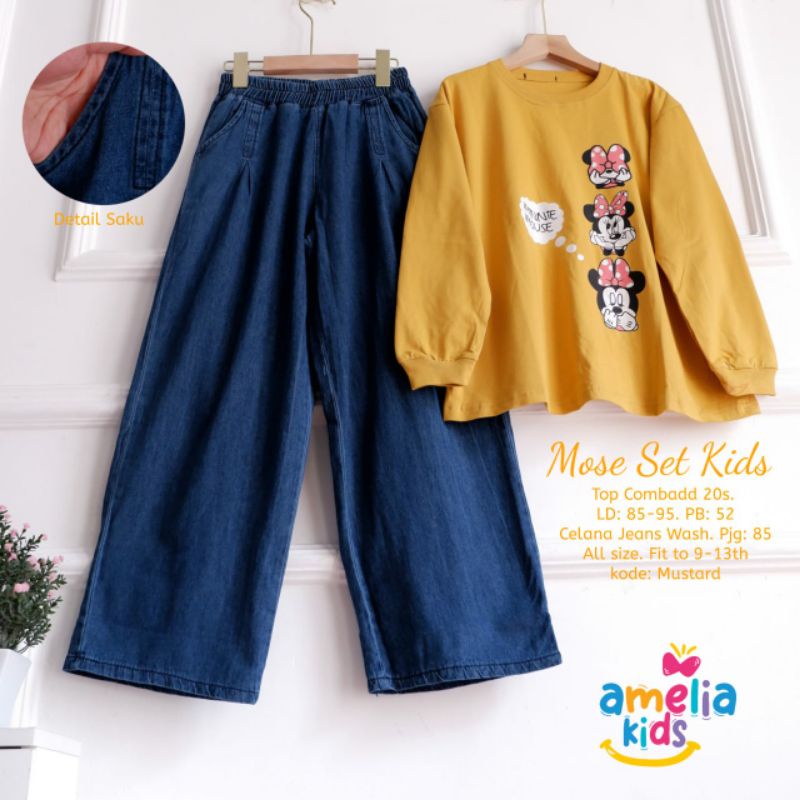 MOSE SET KIDS ORI AMELIA KIDS