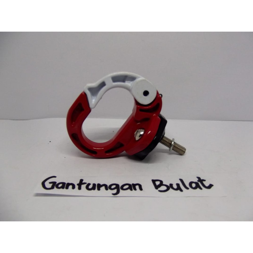 Gantungan barang capit/gantungan barang/gantungan barang bulat/gantungan barang sepedamotor/gantungan bulat