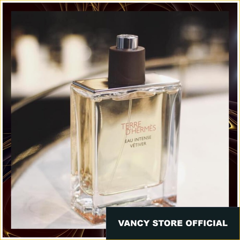 Parfum Original Hermes Terre D Hermes Eau Intense Vet1ver 100ml EDP for Men Ori