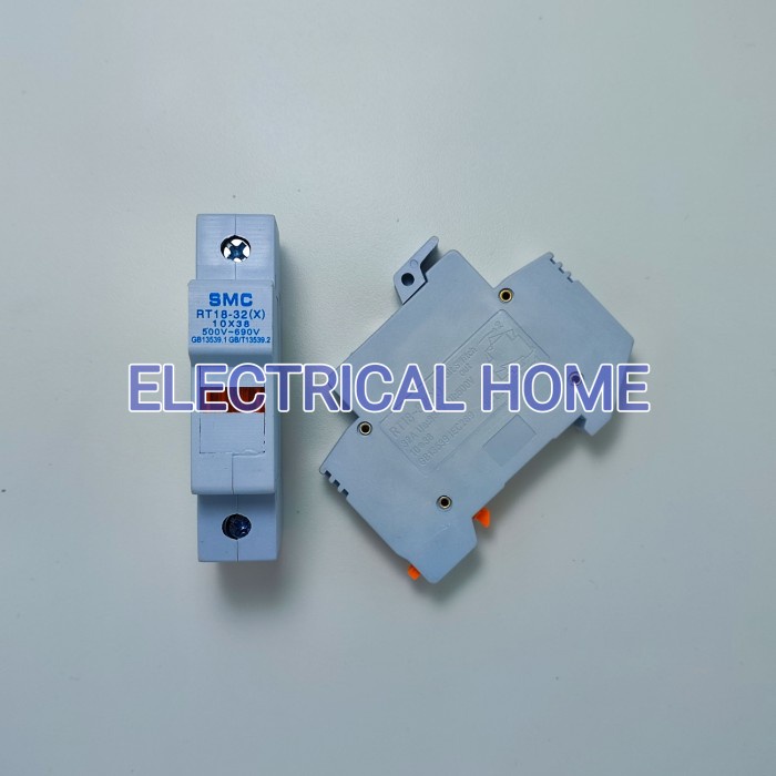 Fuse Holder/Rumah Fuse 10x38/Din rel Holder model MCB.