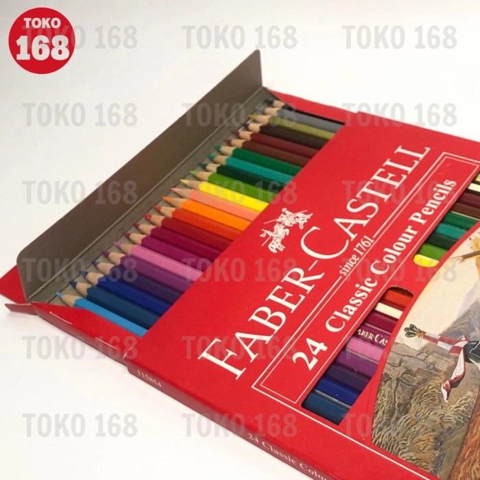 

FABER CASTELL Classic Colour Pencils 24 Colours (SET)