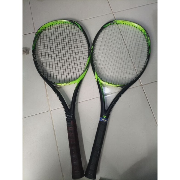 raket yonex ezone 98 sepasang 285 gr (bekas)