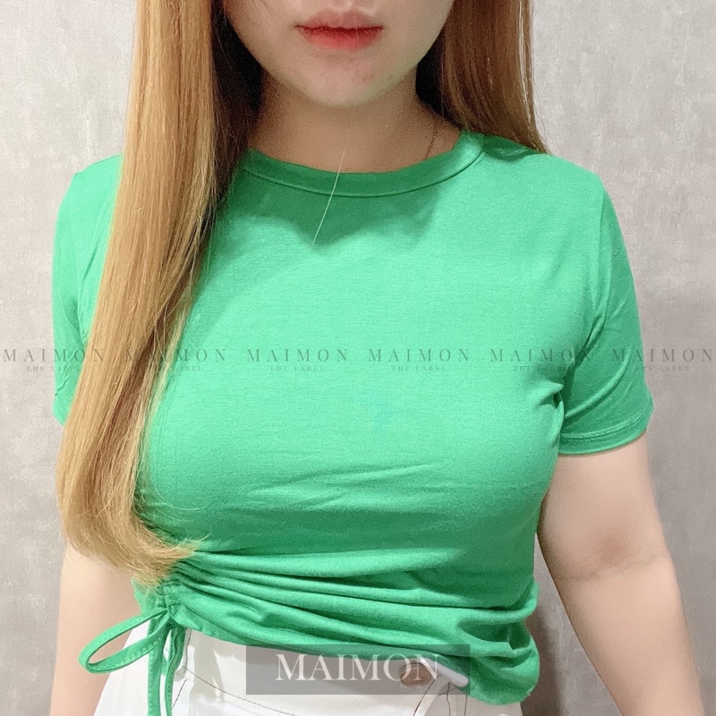 Drawstring Blouse | Tali Serut Atasan Wanita | Maimon Grosir