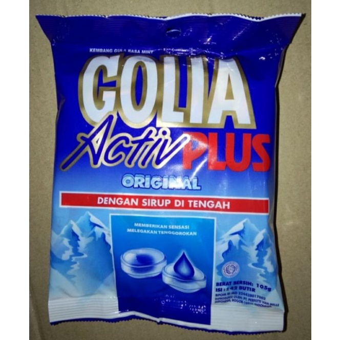 

Permen Golia Activ Plus ( isi 42 butir 105gr )