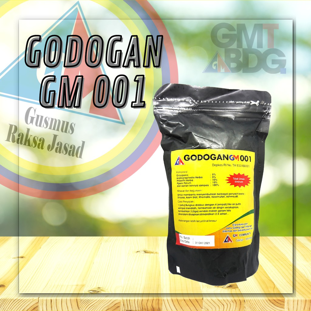 

Godogan GM 001 | Asam urat | Rematik | Stroke | Asma