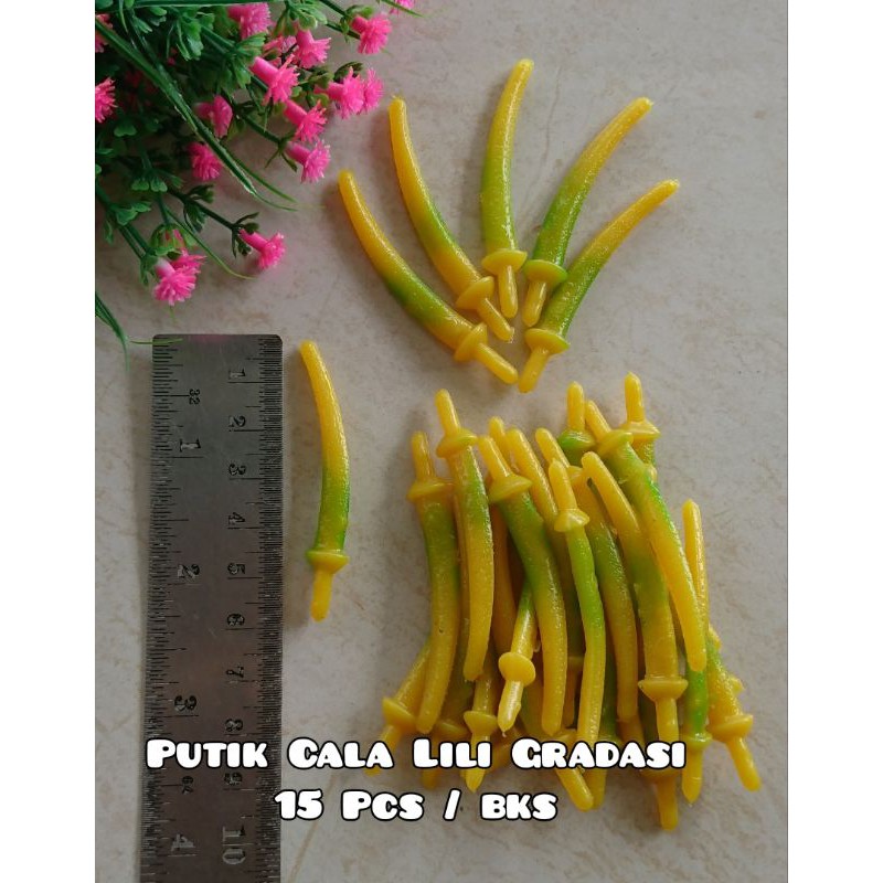 Putik Cala Lily Gradasi Putik Bunga Cala Lily Putik Plastik Putik Cala Lily Imitasi