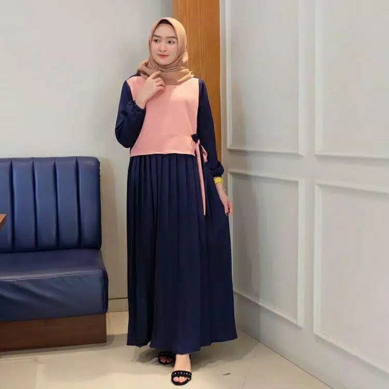 GAMIS WANITA AMANDA / DRESS FASHION WANITA TERMURAH