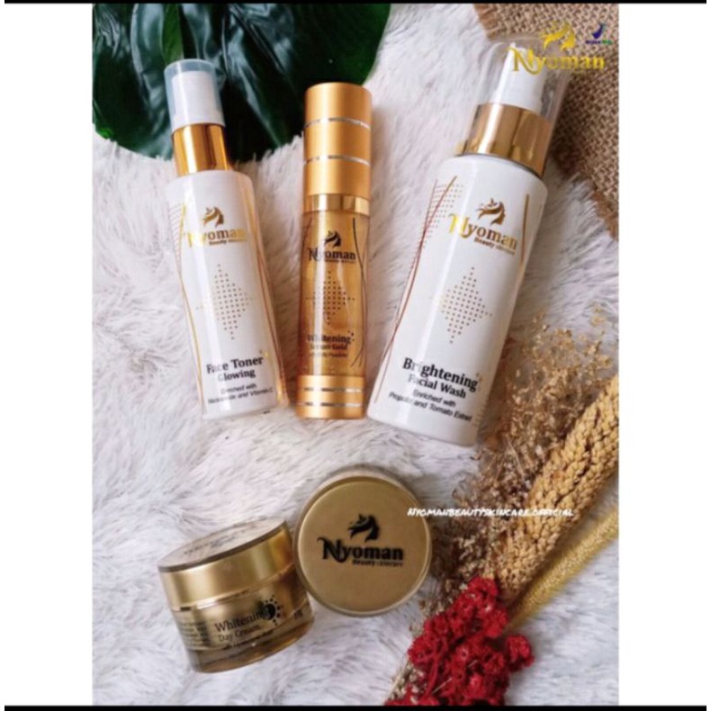 [[ ORIGINAL ]] PAKET GLOWING GOLD NYOMAN SKINCARE