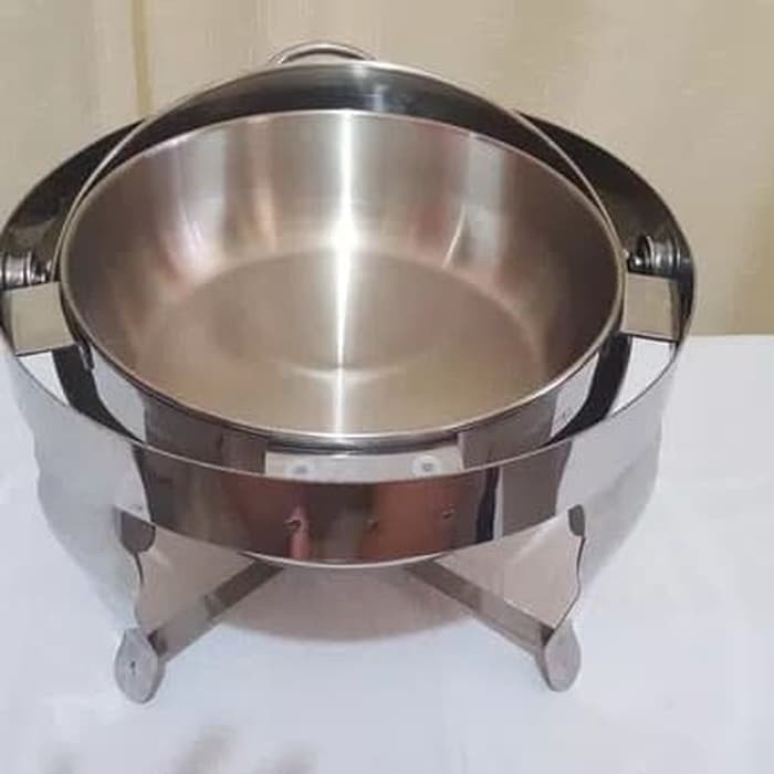 PRODUK TERBAIK - PANCI SAJI CATERING MASPION ROLL TOP 26 CM STAINLESS / PRASMANAN WADAH