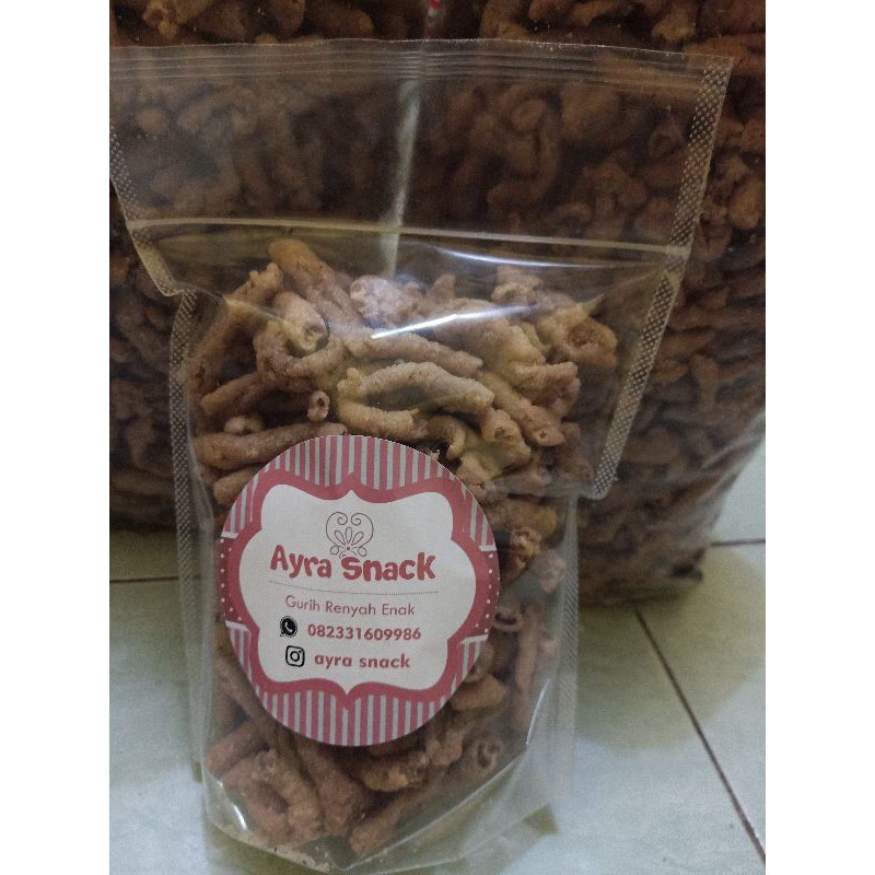 

Kripik Usus gurih Enak, Gurih / kripik usus kiloan