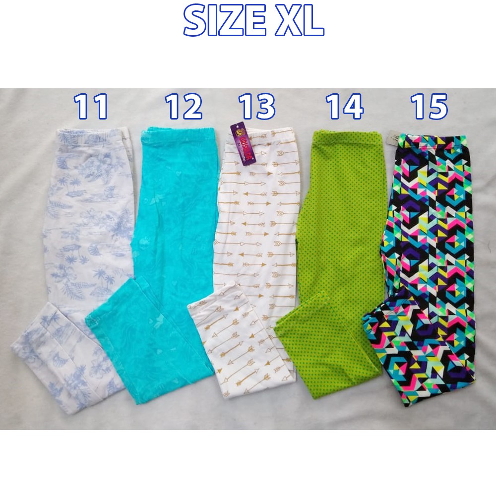 Legging Anak GRISELDA Size XL (7 - 8 th) Leging anak cewe lejing anak perempuan katun kaos bayi gg