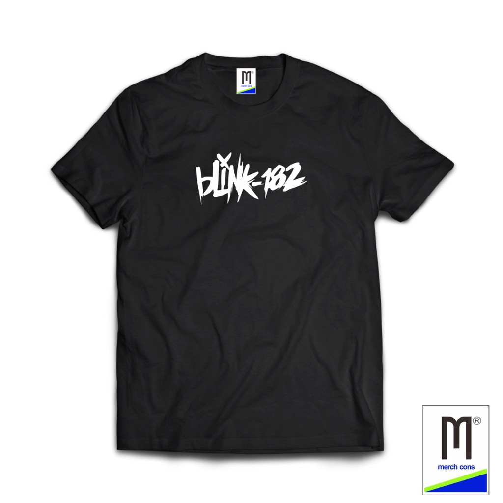 TSHIRT MARCHANDISE BAND BLINK-182 HITAM 3