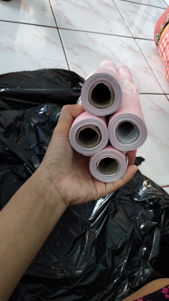 Hot Promo !! [cod] Wallpaper Foam 3d Bata Putih|white Brick Panel|classic Brick 70*77 Cm