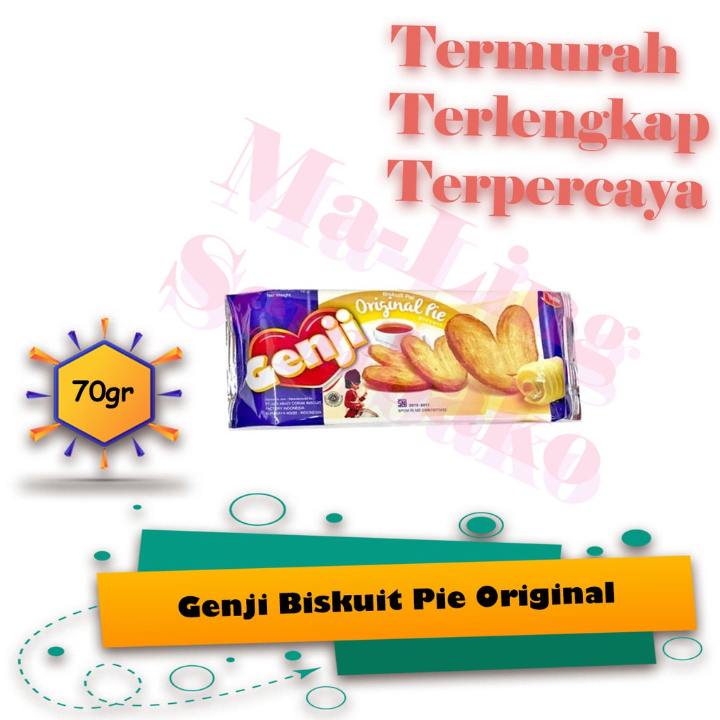 

MONDE BISCUIT GENJI PIE Biskuit, Snack, Makanan Ringan, Cemilan, Snack Ringan, Kue