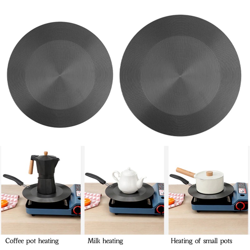 PLAT TATAKAN ALAS KOMPOR PANCI Anti Gosong Penghantar Panas Panci Teflon Wajan Heat Conducting Plate Cooking 24cm 28cm