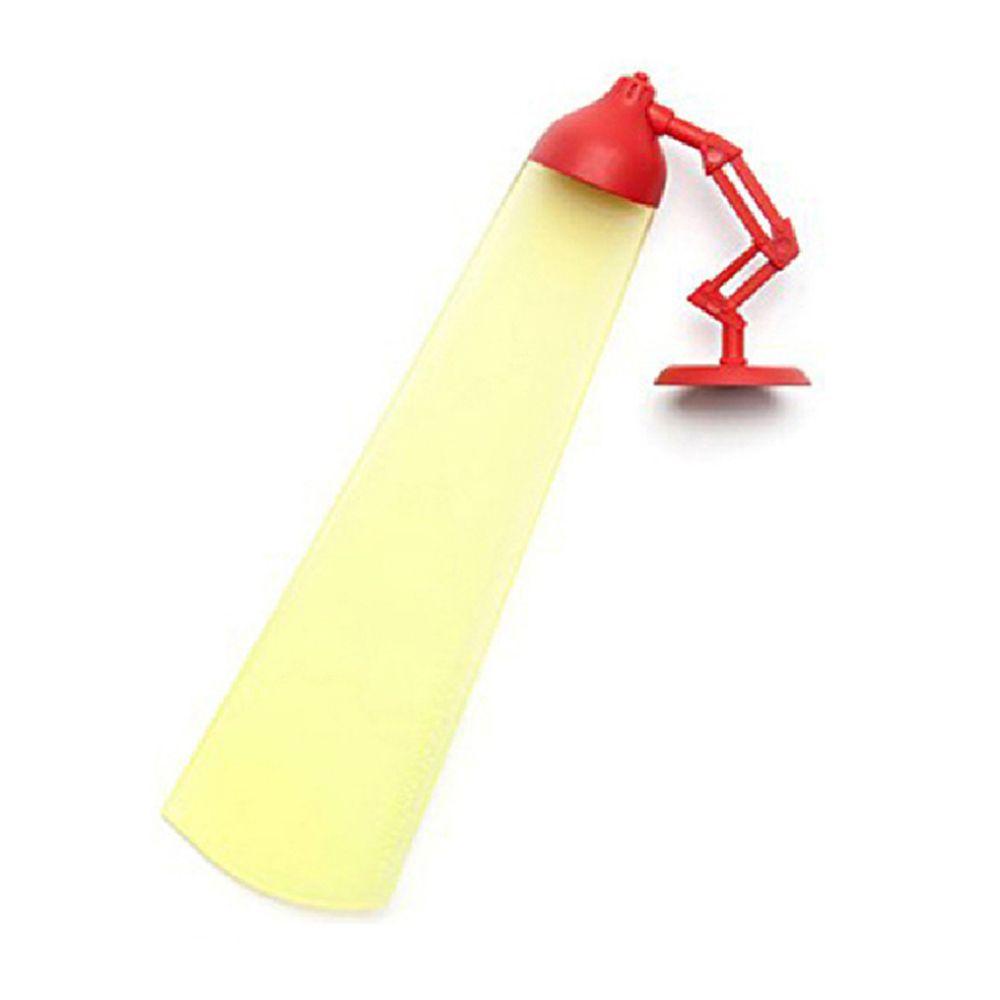 Nickolas1 Lampu Bookmark Perlengkapan Kantor Hadiah Siswa Klip Kertas Klip Buku Kartun Book Tag Bentuk Lampu Meja