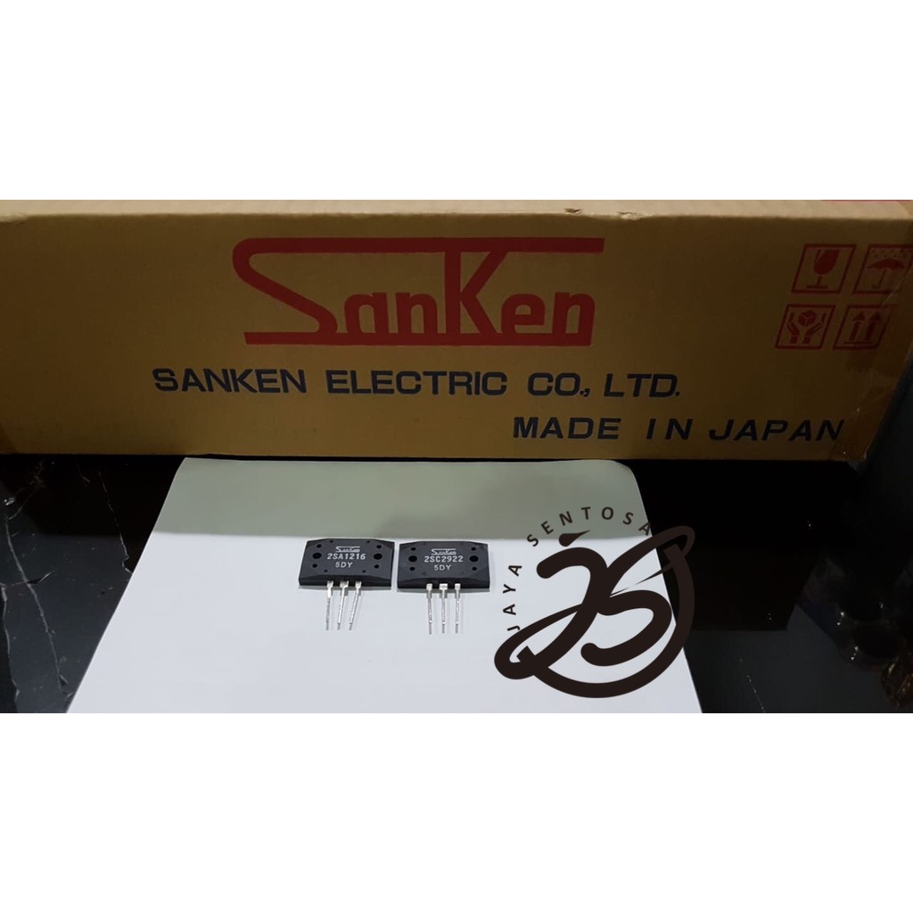 SANKEN A1216 C2922 5DY (1set) ASLI ORIGINAL A 1216 - C 2922 (ORI) A1216-C2922 5DY ORI ASLI 6A-180V