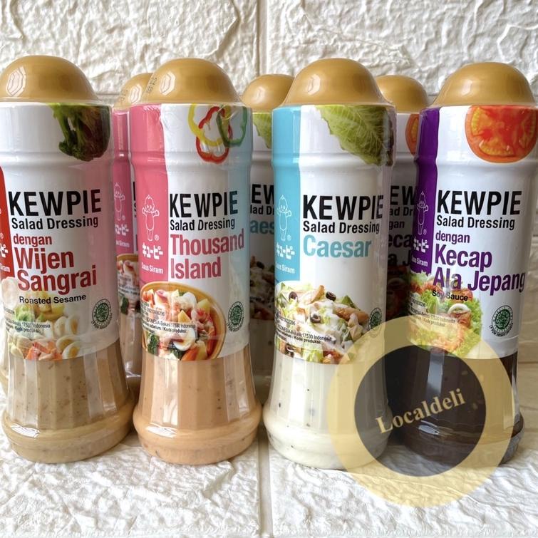 

[Miliki Sekarang] Kewpie Salad Dressing/ Saus Siram 200ml - Kewpie Wijen Sangrai, Kewpie Caesar Salad Dressing, Thousand Island, Kecap ala Jepang, Tomat Pedas RFD