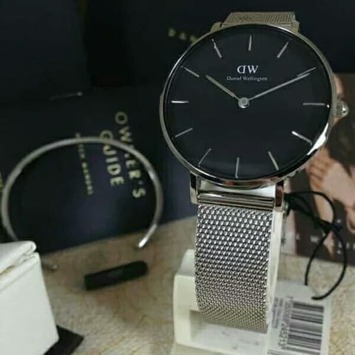 DW Classic Petite Sterling Classic Cuff - Putih