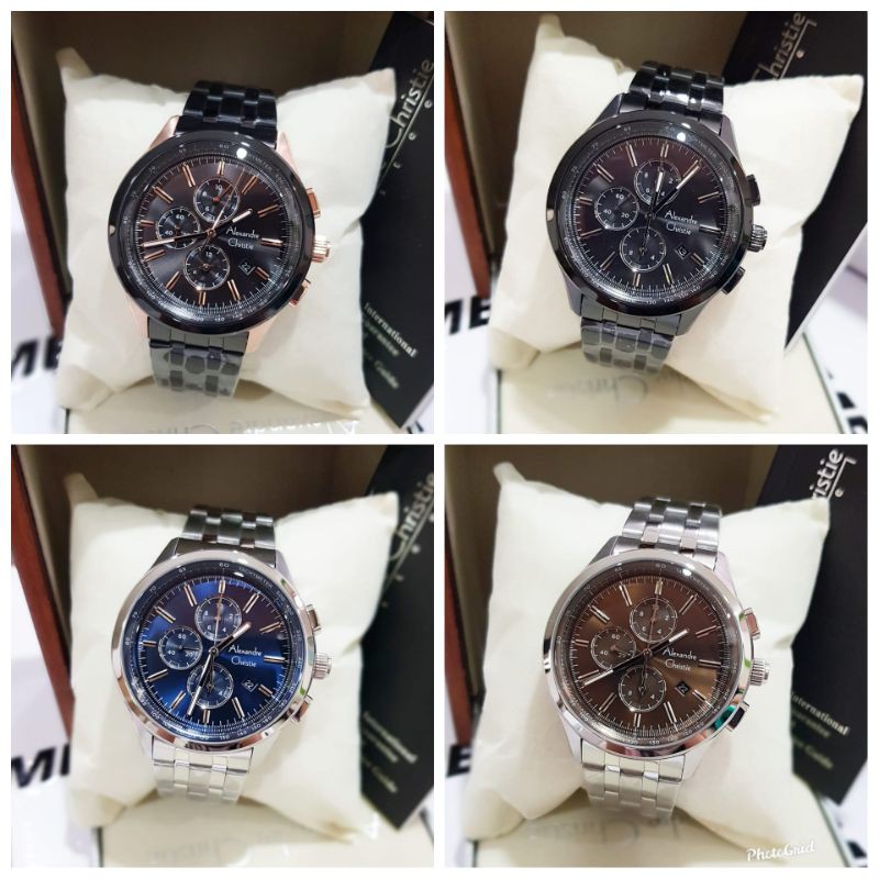 Jam Tangan Pria - Alexandre Christie AC 6557 Original - Garansi Resmi
