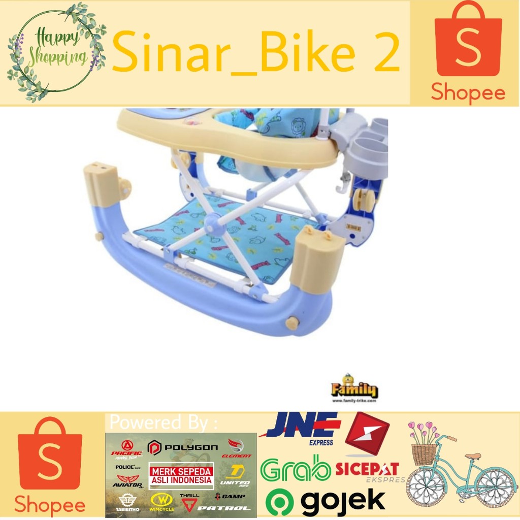 Baby Walker Family Seri Mobil Bw-2017