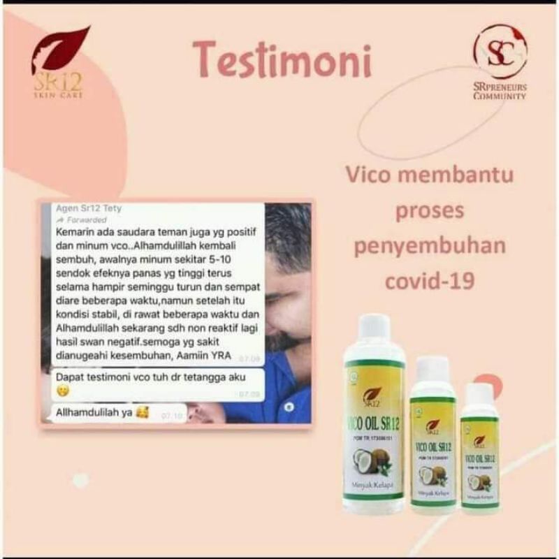 

VIRGIN COCONUT OIL/MINYAK KELAPA MURNI/VICO OIL