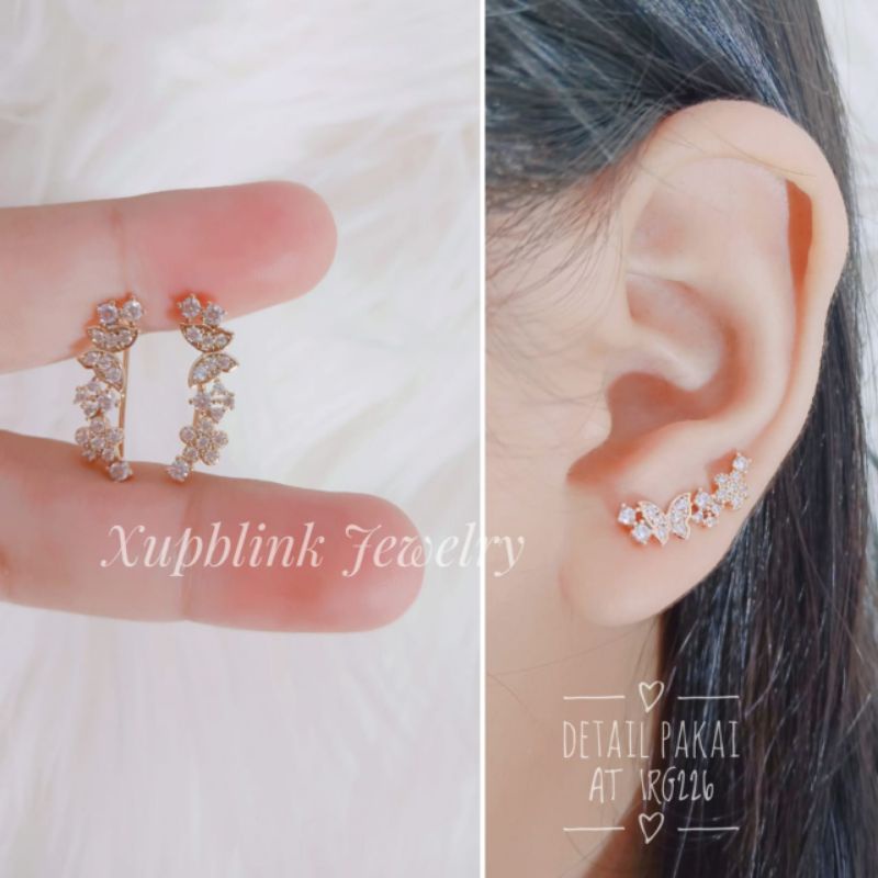 Anting Wanita Titanium Anti Karat Anting Wanita Terlaris