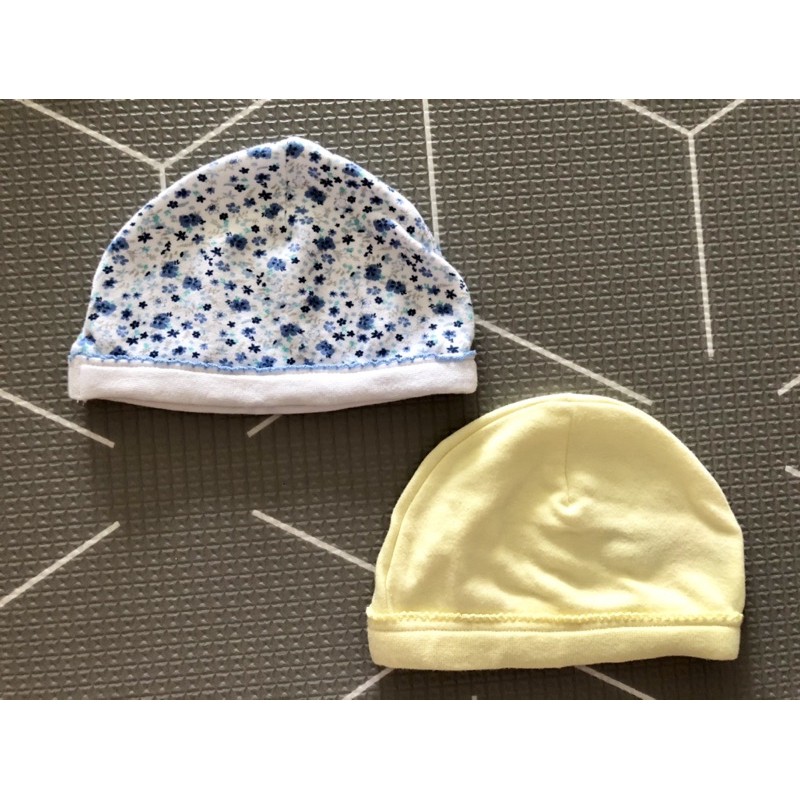 preloved mothercare baby hat set