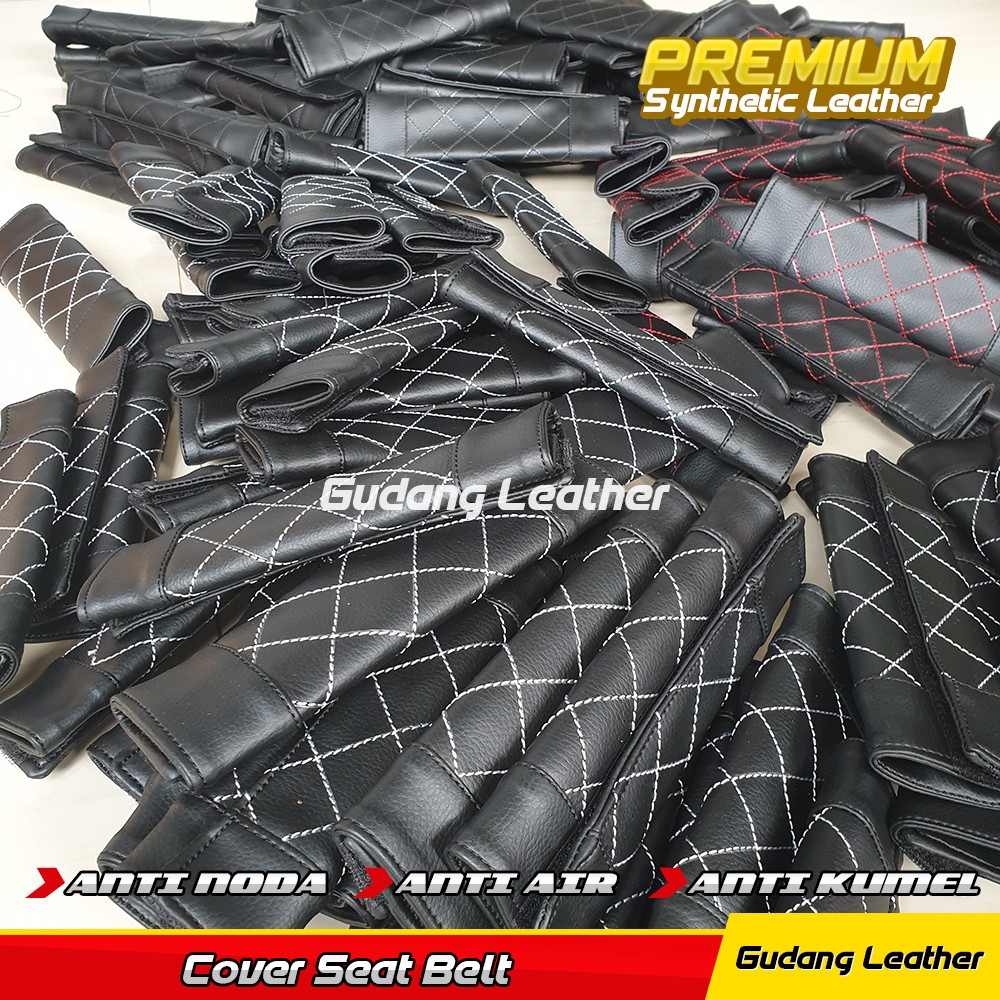 Cover Seta Belt / Cover Sabuk Pengaman - Hitam Full