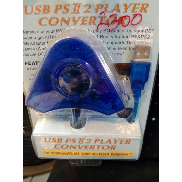 CONVERTER PS2 TO USB DOUBLE