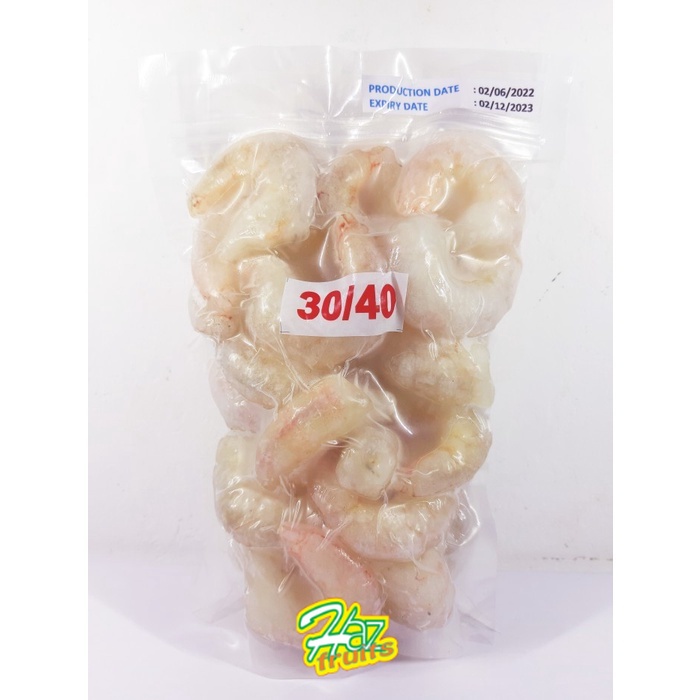 

Shrimp Meat / Daging Udang Kupas 30/40 - 500 Gram