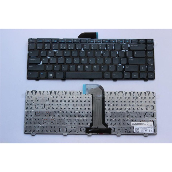 Keyboard Laptop DELL Inspiron 14 3421 14R 5421 Vostro 2421 series