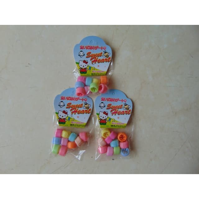 Jepit Rambut Mode Hit Bahan Plastik 1 Pack Isi 10 Pcs