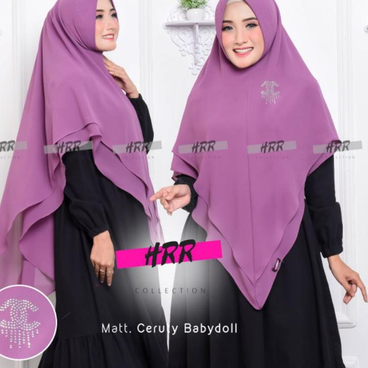 MALL  KHIMAR 2 LAYER RUNCING, HIJAB 2 LAYER LANCIP JUMBO ?