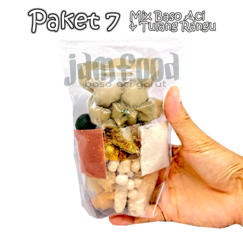 

mix baso aci & tulang rangu (paket 7)