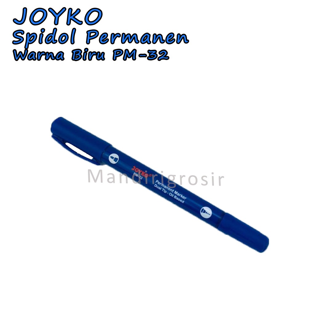 Spidol Permanen *Joyko * Warna Biru * PM-32