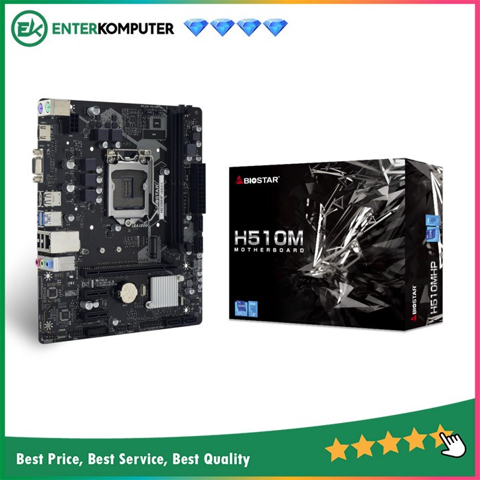 Biostar H510MHP (LGA1200, H510, DDR4, USB3.2, SATA3)