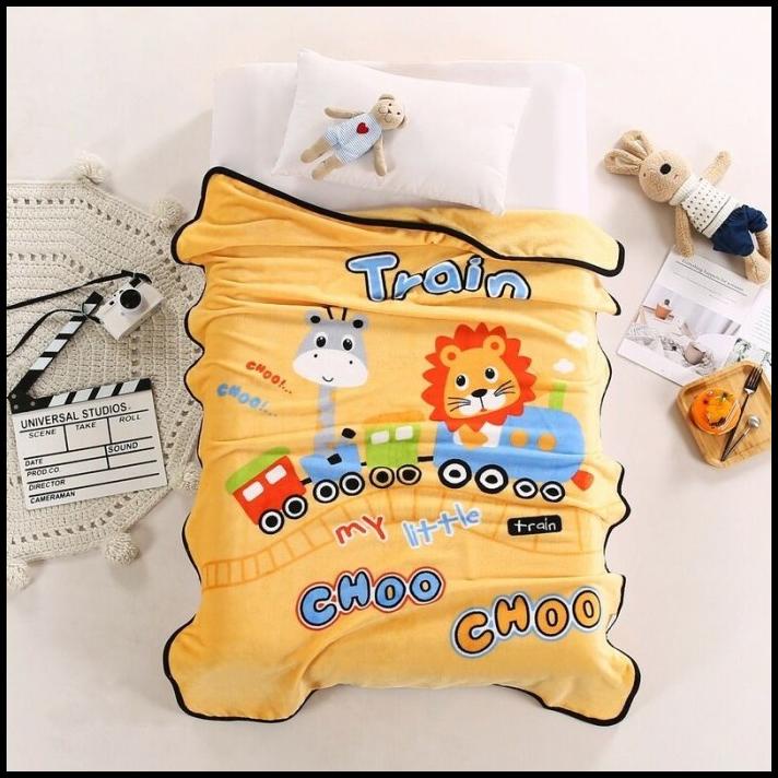 Selimut Anak Karakter Selimut Anak Lembut Ukuran 100X140 Cm