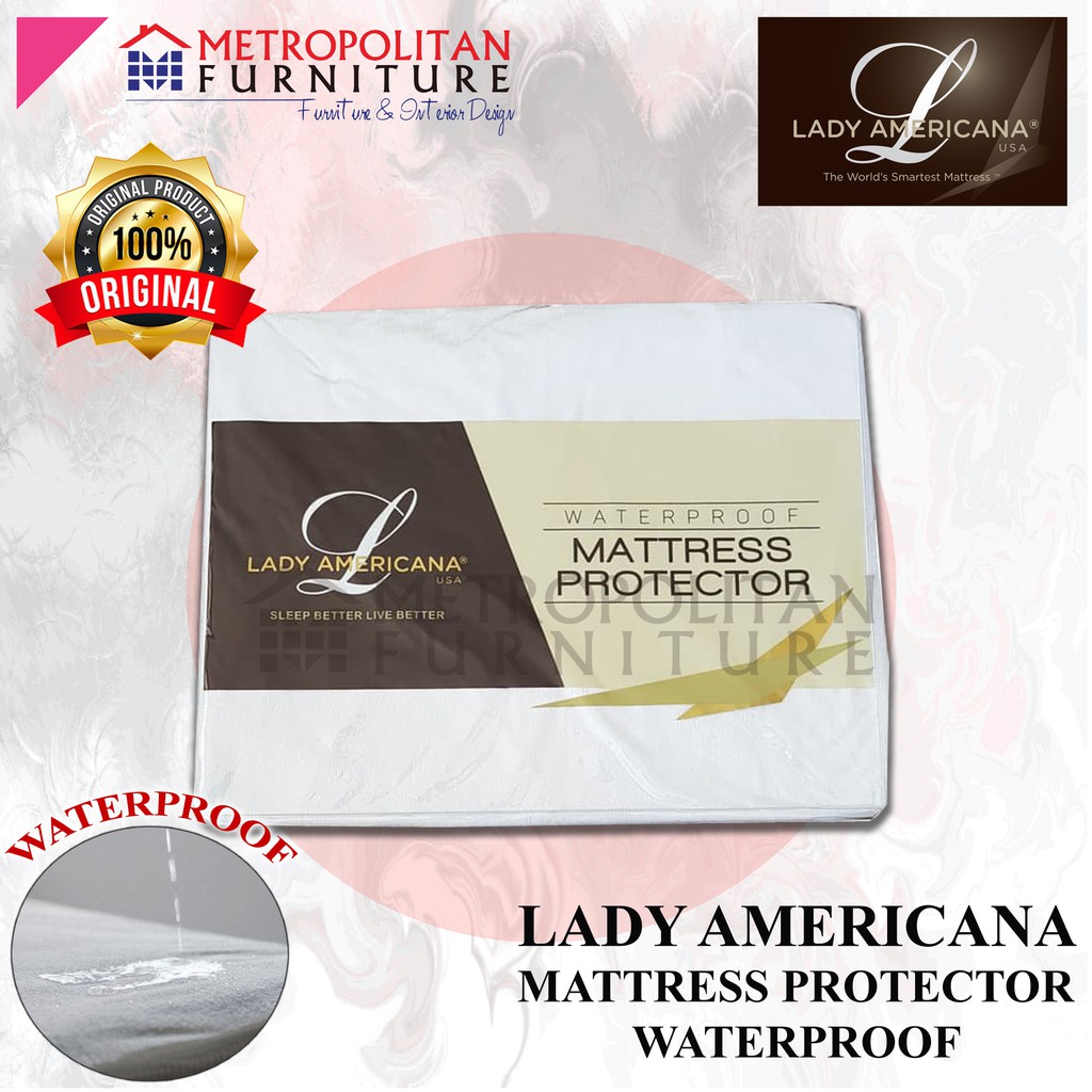 Mattress Protector Waterproof LADY AMERICANA / Pelindung Matras / Pelindung Kasur / Matras Cover