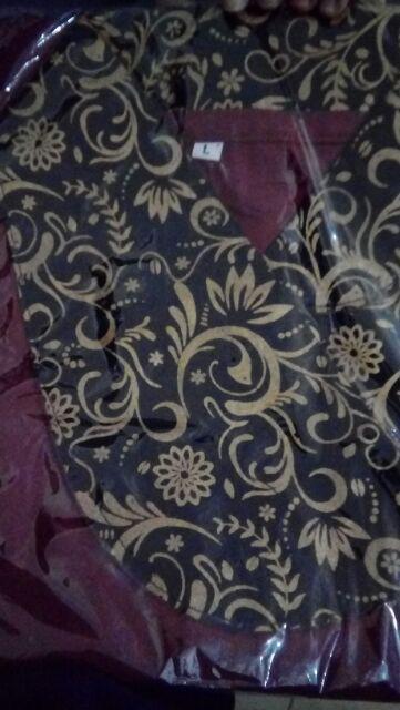 Batik Couple Dolby Dolbi Seragam Ipnu Ippnu Merah Bakung